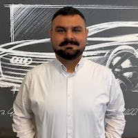 Zain Mirza at Audi Morton Grove